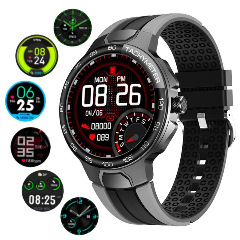 Smartwatch Ultimate Chronos - Relógio Inteligente IP68 A Prova d'água Tela IPS 1.28" Bluetooth