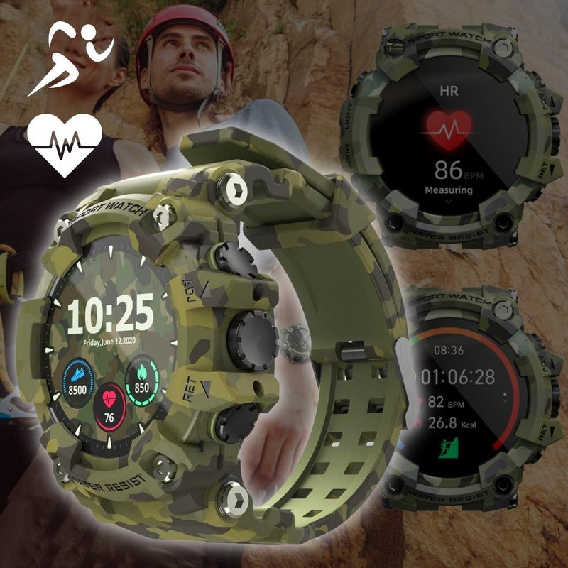 Imagem mostrando o produto Adventure Smartwatch - Relógio Militar Tático IP68 do Coisa de Outro Mundo 