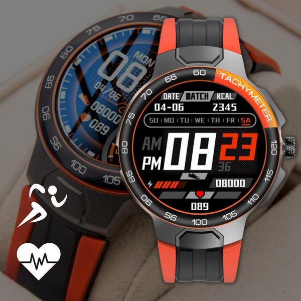 Imagem mostrando o produto Smartwatch Ultimate Chronos - Relógio Inteligente IP68 A Prova d'água Tela IPS 1.28" Bluetooth do Coisa de Outro Mundo 