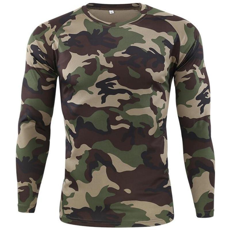 Imagem mostrando o produto T-shirt Manga Longa Camuflada do Coisa de Outro Mundo 