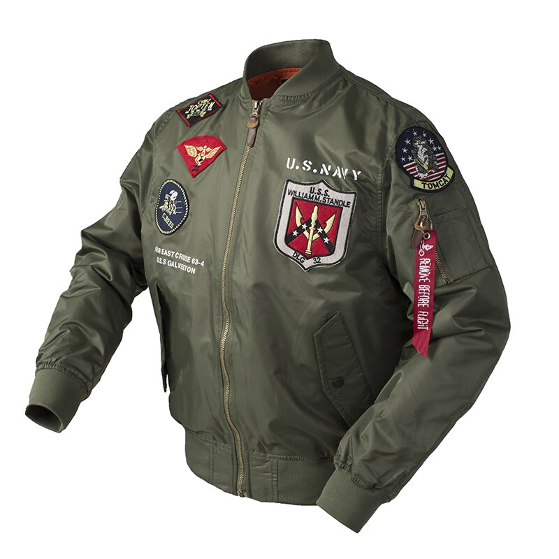 Jaqueta Bomber Estilo Top Gun 2022 - Edição Limitada ⭐ - Coisa de Outro Mundo