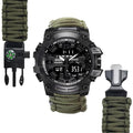 Wild Watch - Relógio Militar de Sobrevivência - Coisa de Outro Mundo