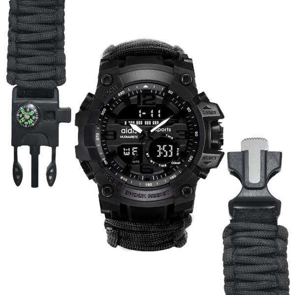 Wild Watch - Relógio Militar de Sobrevivência