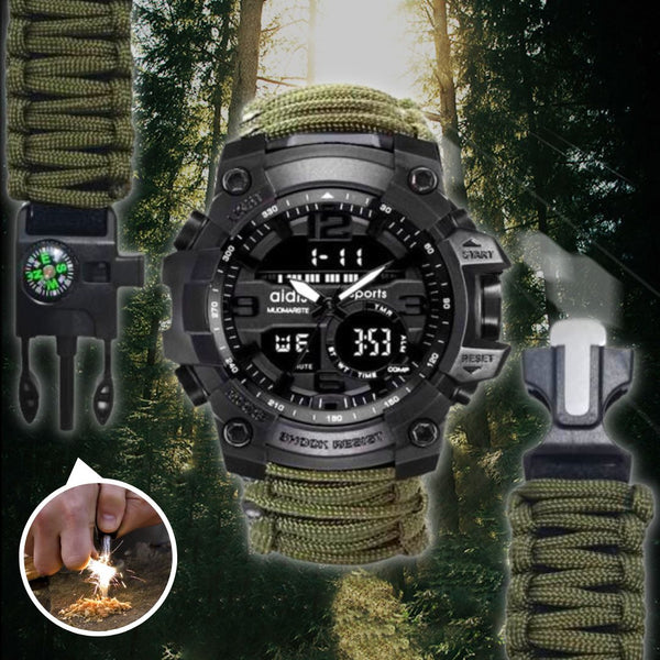 Imagem mostrando o produto Wild Watch - Relógio Militar de Sobrevivência do Coisa de Outro Mundo 